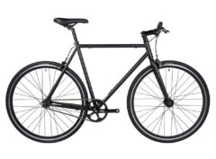 Fyxation: Pixel Matte Black – Bicicleta Urbana