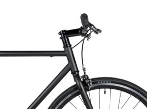 Fyxation: Pixel Matte Black – Bicicleta Urbana