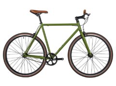 Fyxation: Pixel Olive Green – Bicicleta Urbana