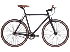 Fyxation: Pixel Black and Tan – Bicicleta Urbana