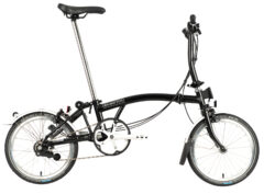 Brompton: C Line Utility Black – Low – Bicicleta Plegable