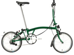 Brompton: C Line Utility Racing Green – Mid – Bicicleta Plegable