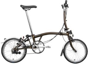Brompton: M3L Black Lacquer 3 vel. (2021) – Bicicleta Plegable
