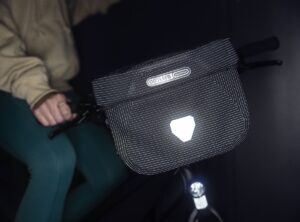 Ortlieb: Ultimate High Vis + Soporte – Bolso Manubrio