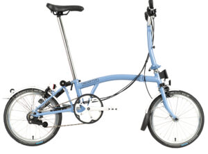 Brompton: C Line Utility Cloud Blue – Mid – Bicicleta Plegable
