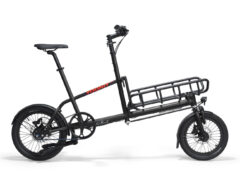 Yoonit: Smart Cargo Bike Black – Bicicleta Carga