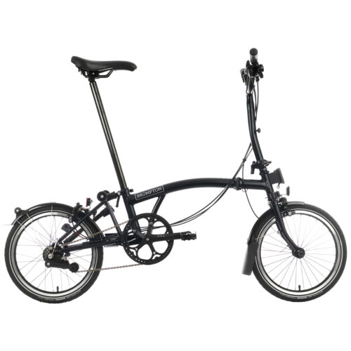 Brompton: C Line 4 Speed - Black Mid