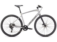 Specialized: Sirrus X 3.0 Gloss Flake Silver (L) – Bicicleta Urbana