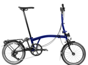 Brompton: P Line Urban – Bolt Blue Lacquer Mid Roller Frame (4 vel.)