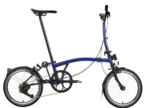 Brompton: P Line Explore – Bolt Blue Lacquer Mid (12 vel.)