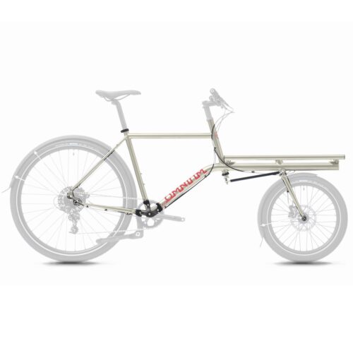 Omnium: Mini-Max V3 Frameset Glorious Grey - Bicicleta Carga - M (175-185mm, entrepierna >80 cm)