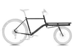 Omnium: Mini-Max V3 Frameset Pirate Black – Bicicleta Carga