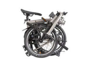 Brompton: T Line 4 Speed – Blasted Titanium Low