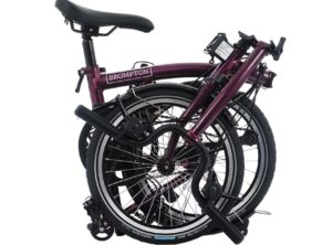 Brompton: C Line 12 Speed – Amethyst Lacquer Mid