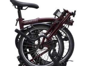 Brompton: C Line 12 Speed – Plum Red Mid